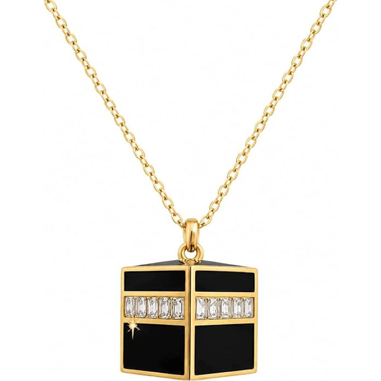 Gold Kaaba Necklace