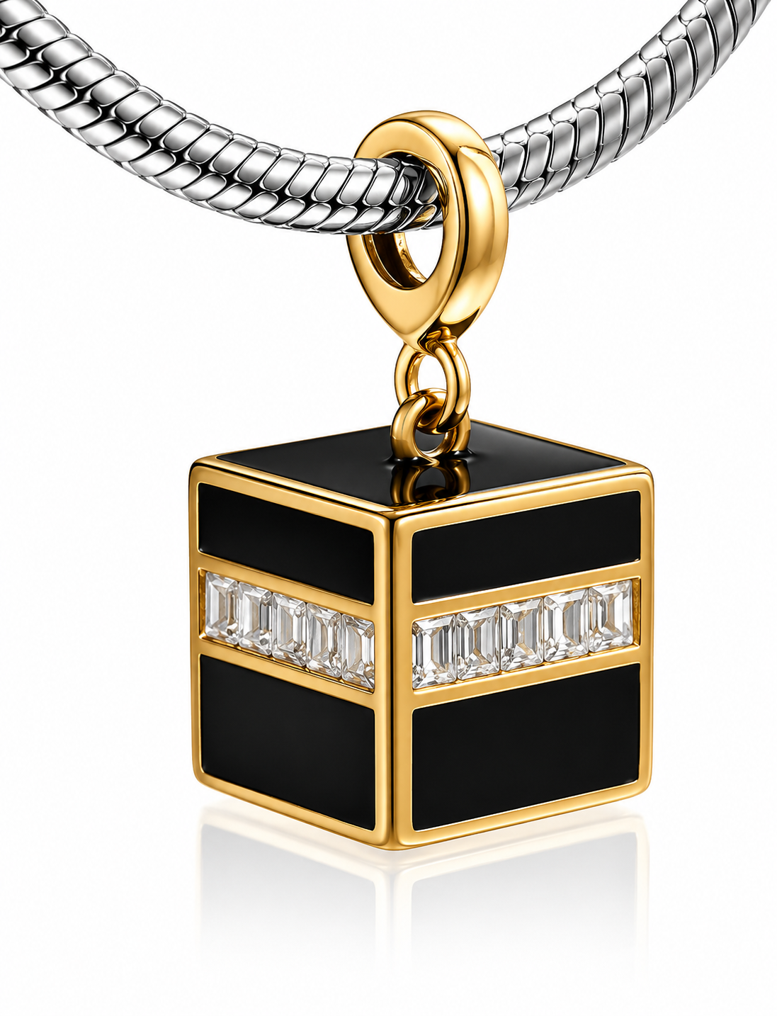 3D Kaaba Pendant Charm
